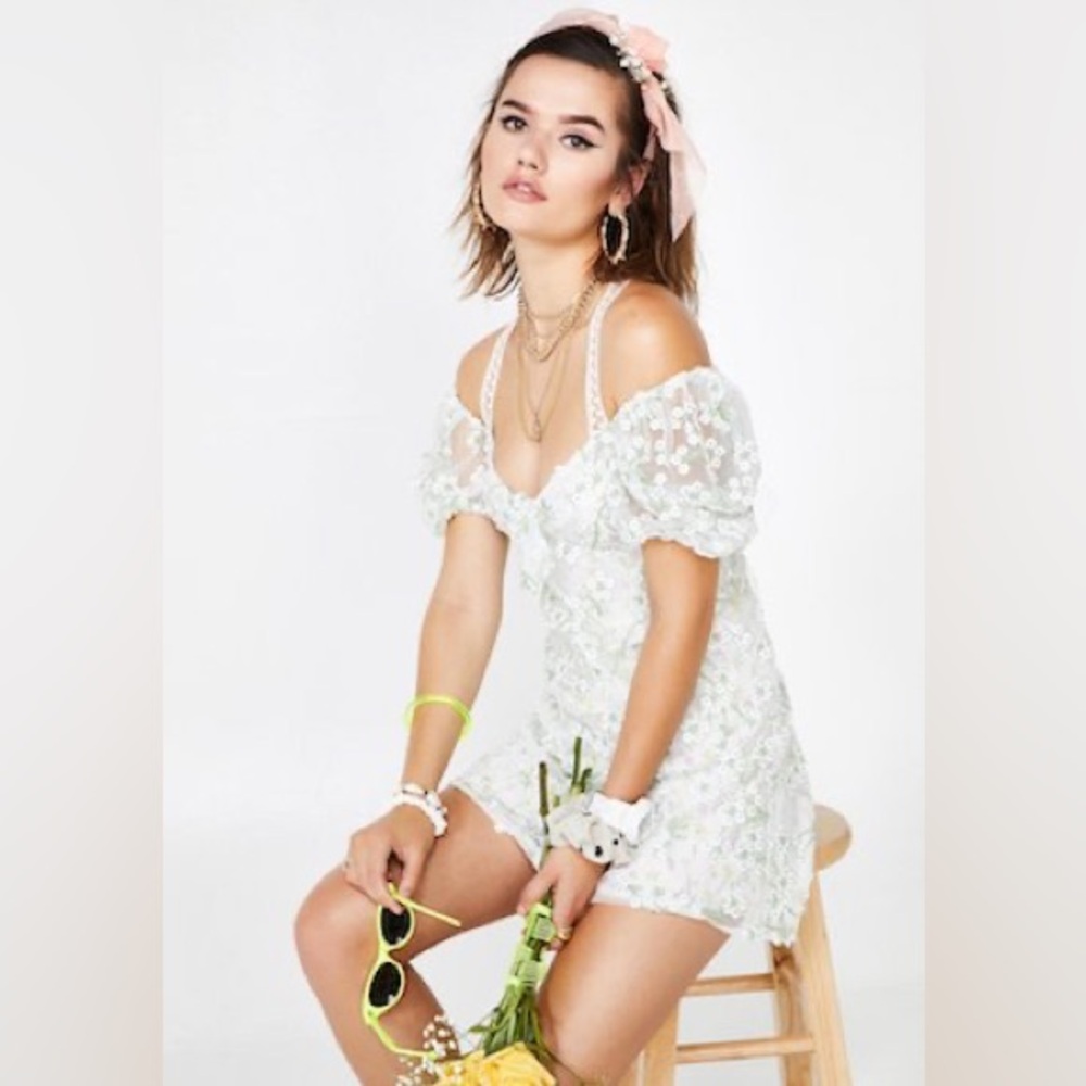 For Love & Lemons Mini Eclair dress